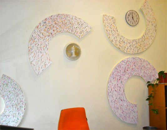 ONDES Installation juin novembre 2014, Passerelle171 sur 12 images
