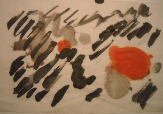 sans titre 24,5x34,5 encre de chine/papier japon