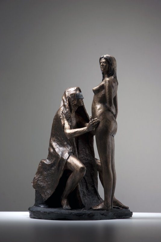"Mage, image". Bronze a la cire perdue. Edition originale
