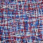 Azul, blanco y rojo fondo bleu blanc rouge 30x30 2015