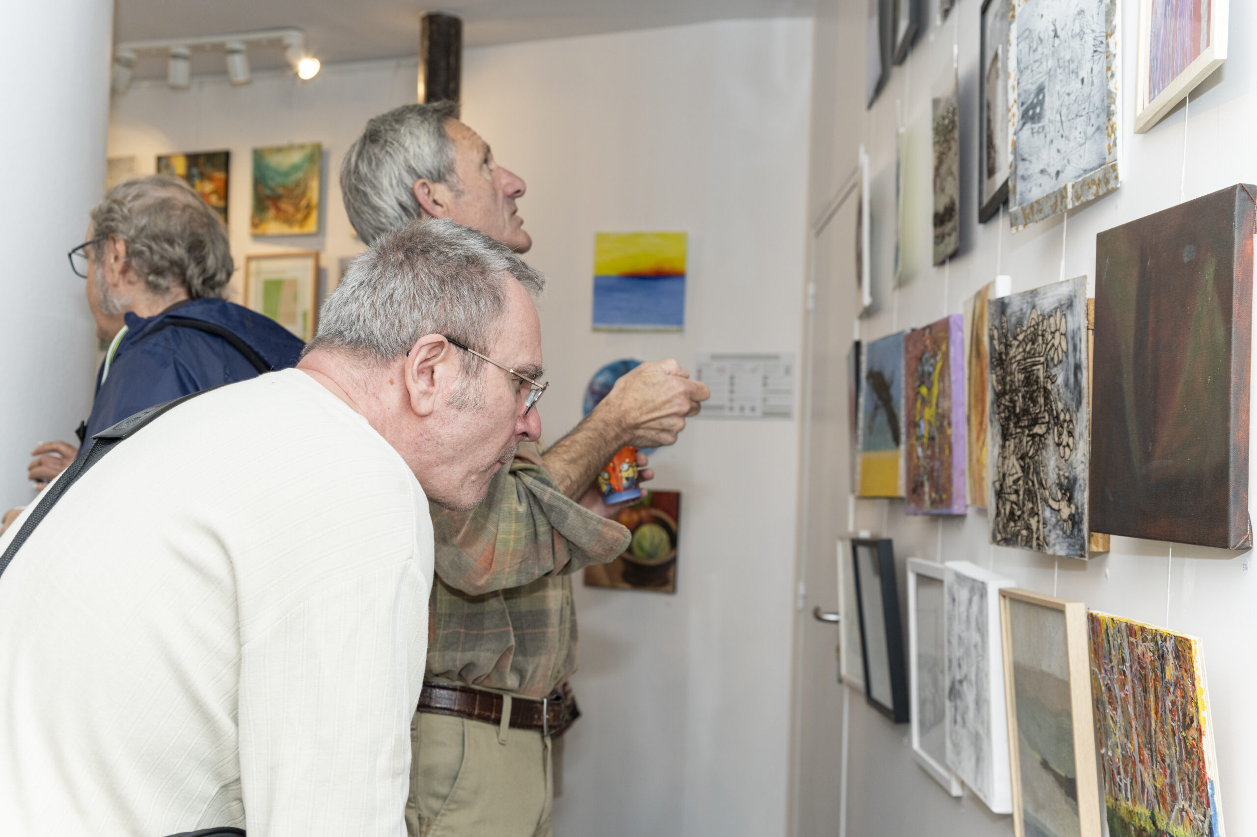 Vernissage expositions des 30 x 
30 et Montmartre à la Une