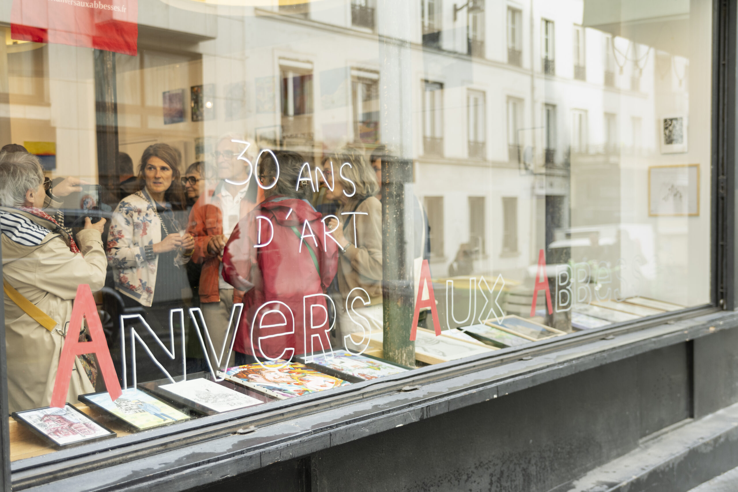 Vernissage expositions des 30 x 
30 et Montmartre à la Une (sept 2025)