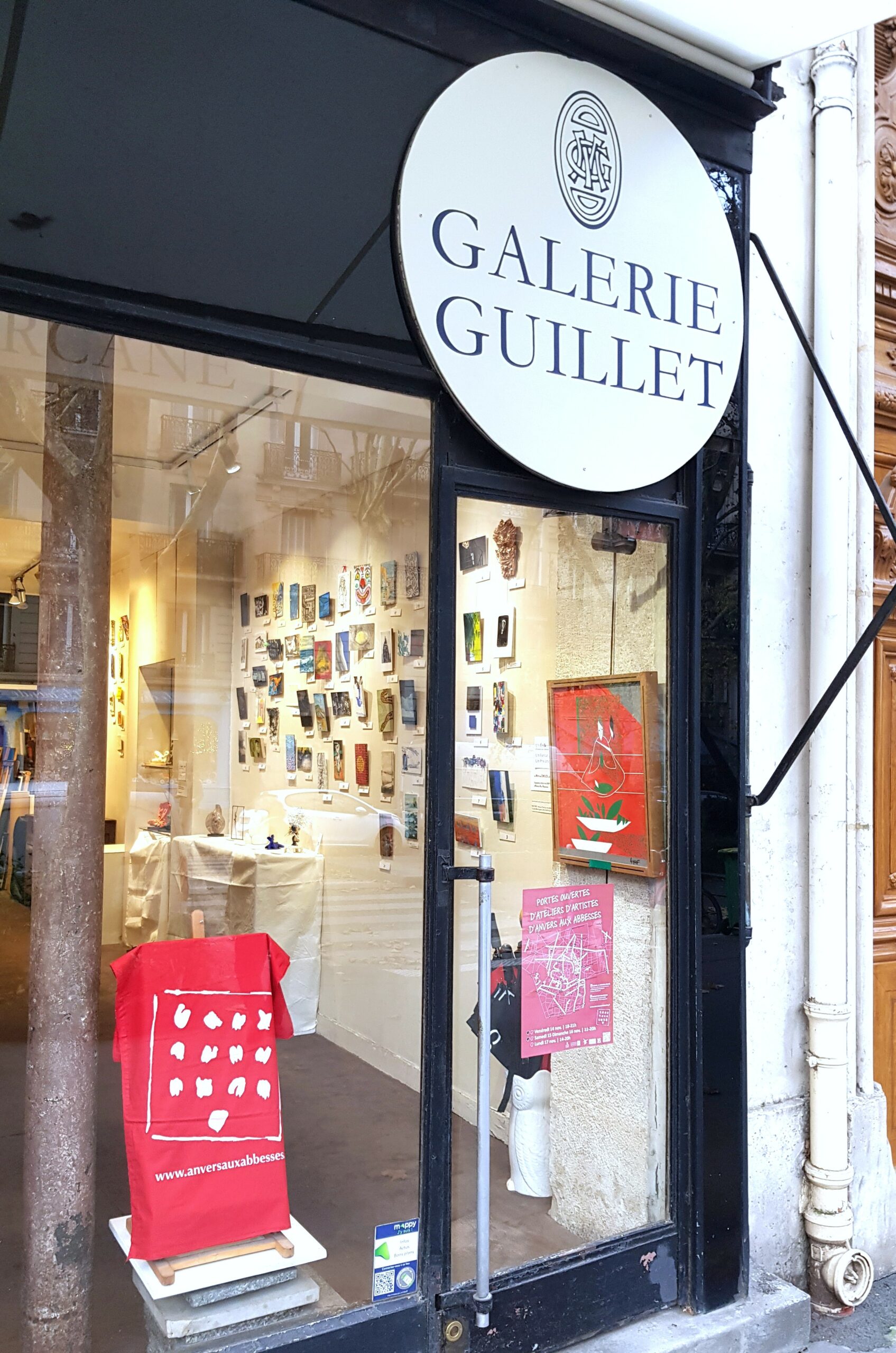 Galerie Michel GUILLET Arcane 17 - Lieu dAccueil des Portes Ouvertes 2025 - 8 avenue Trudaine (9e)