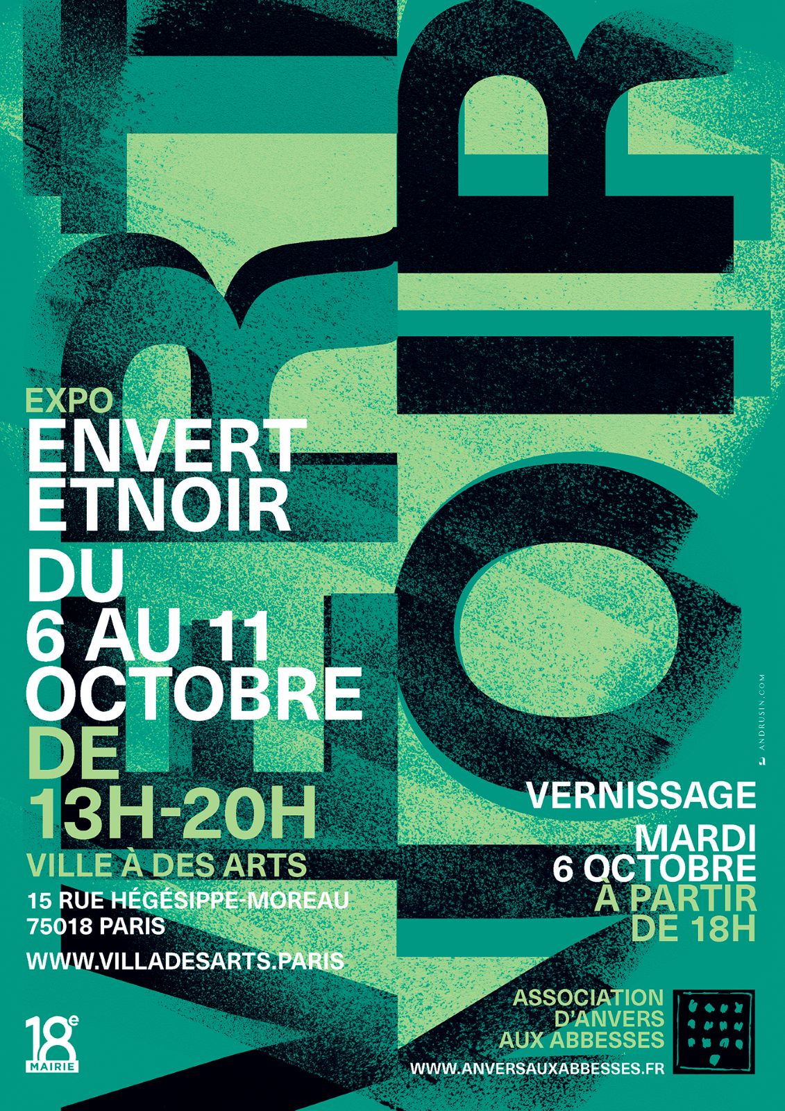 Exposition En Vert et En Noir